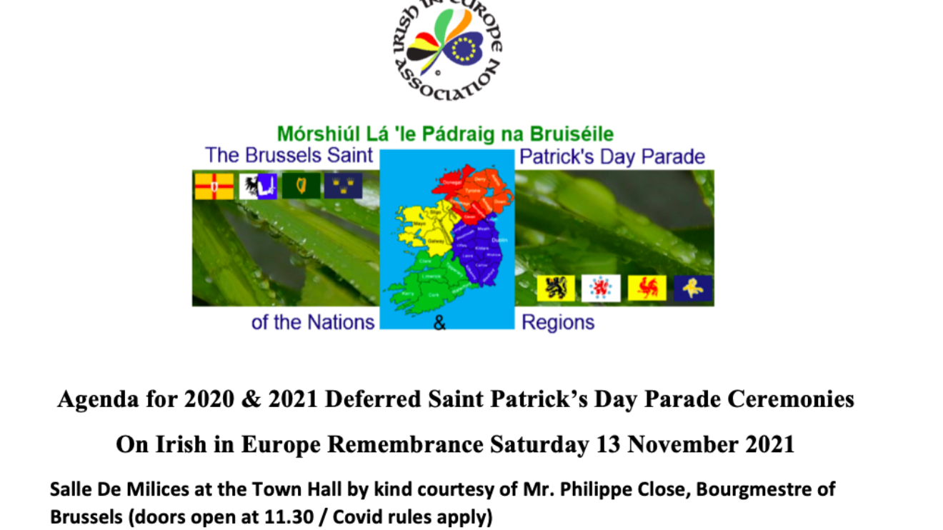 2020 & 2021 Deferred Saint Patrick’s Day Parade Ceremonies